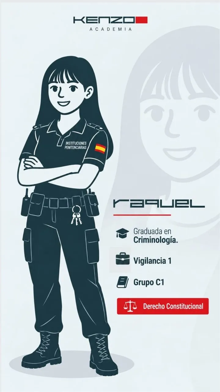 Raquel, profesora de Organización del Estado de KENZO Academia